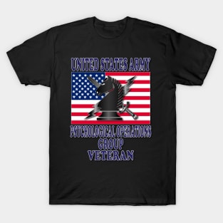 Psychological Operations Group- Veteran T-Shirt